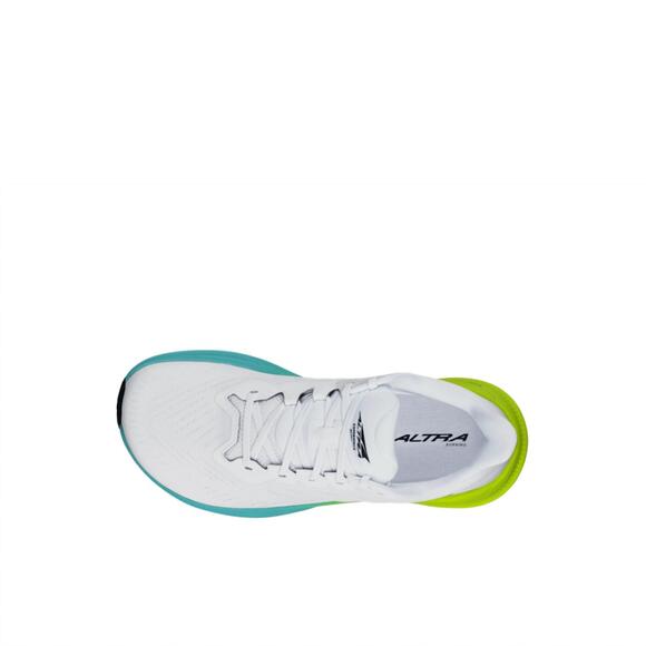 NEW ALTRA men's experience flow 2 running shoes in white/lime - Picture 4 of 6